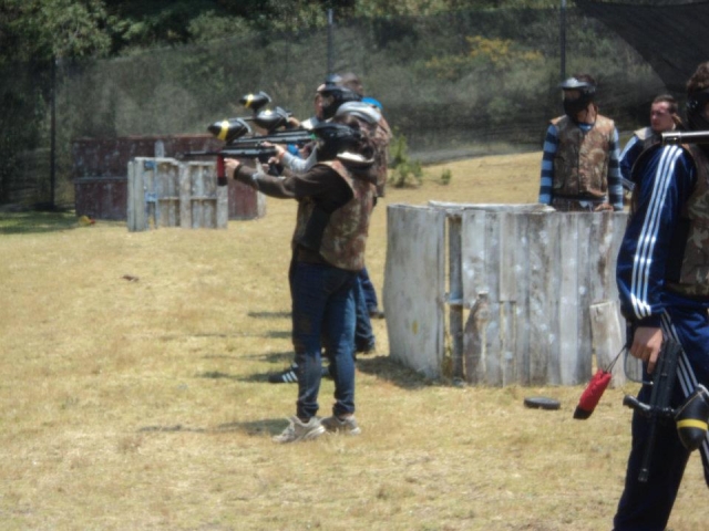 Practicas paintball
